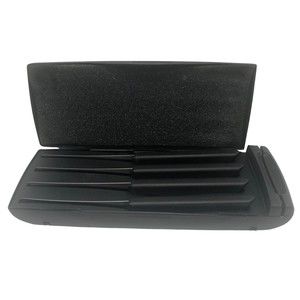 Pampered Chef Steak Knife set with Case and Built in Sharpener #1035